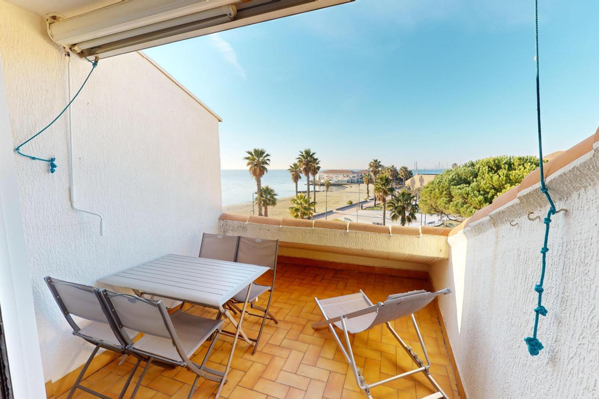 Appartement T2 Vue Plage Meze Proche Sete Екстер'єр фото