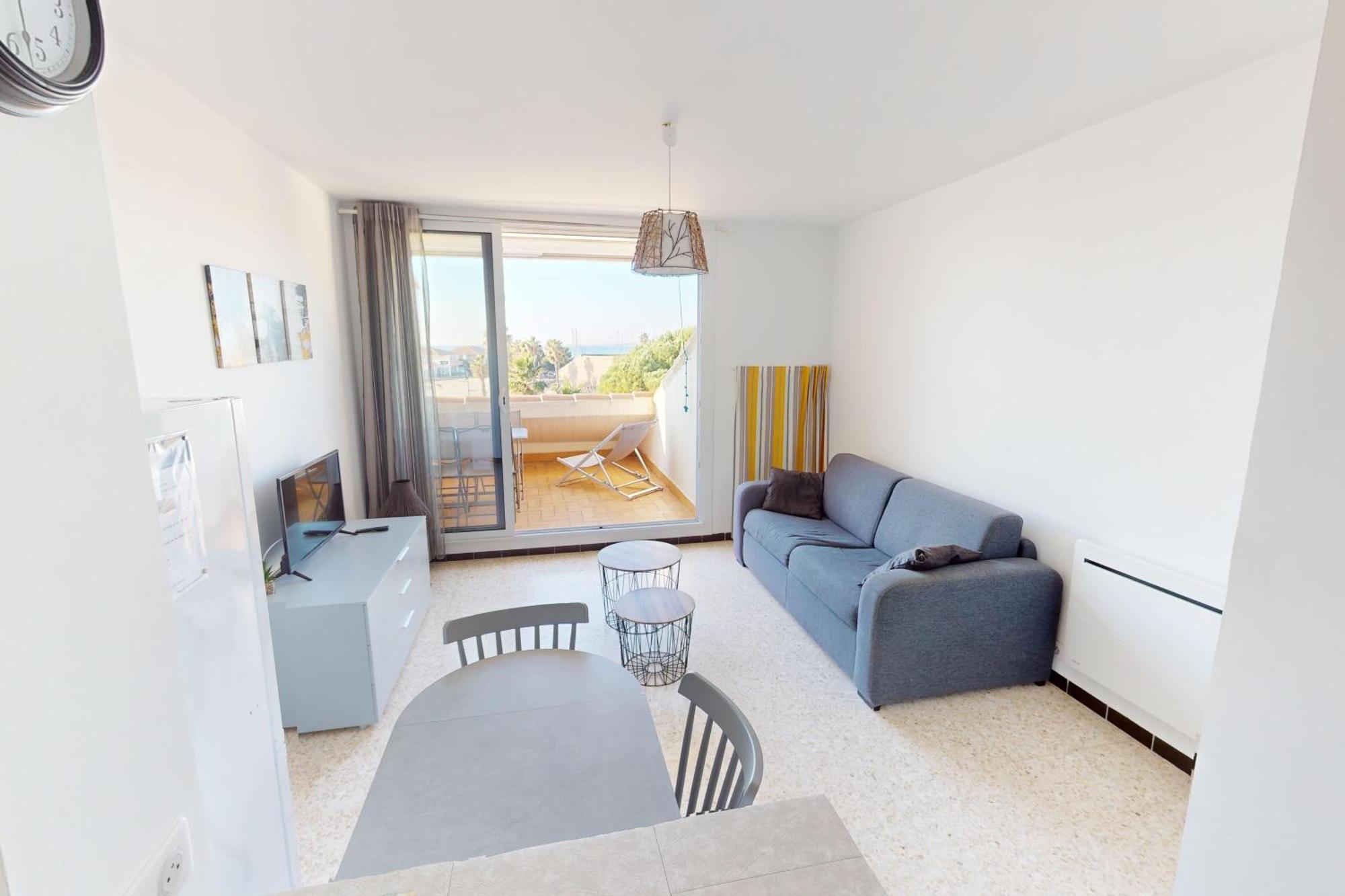 Appartement T2 Vue Plage Meze Proche Sete Екстер'єр фото