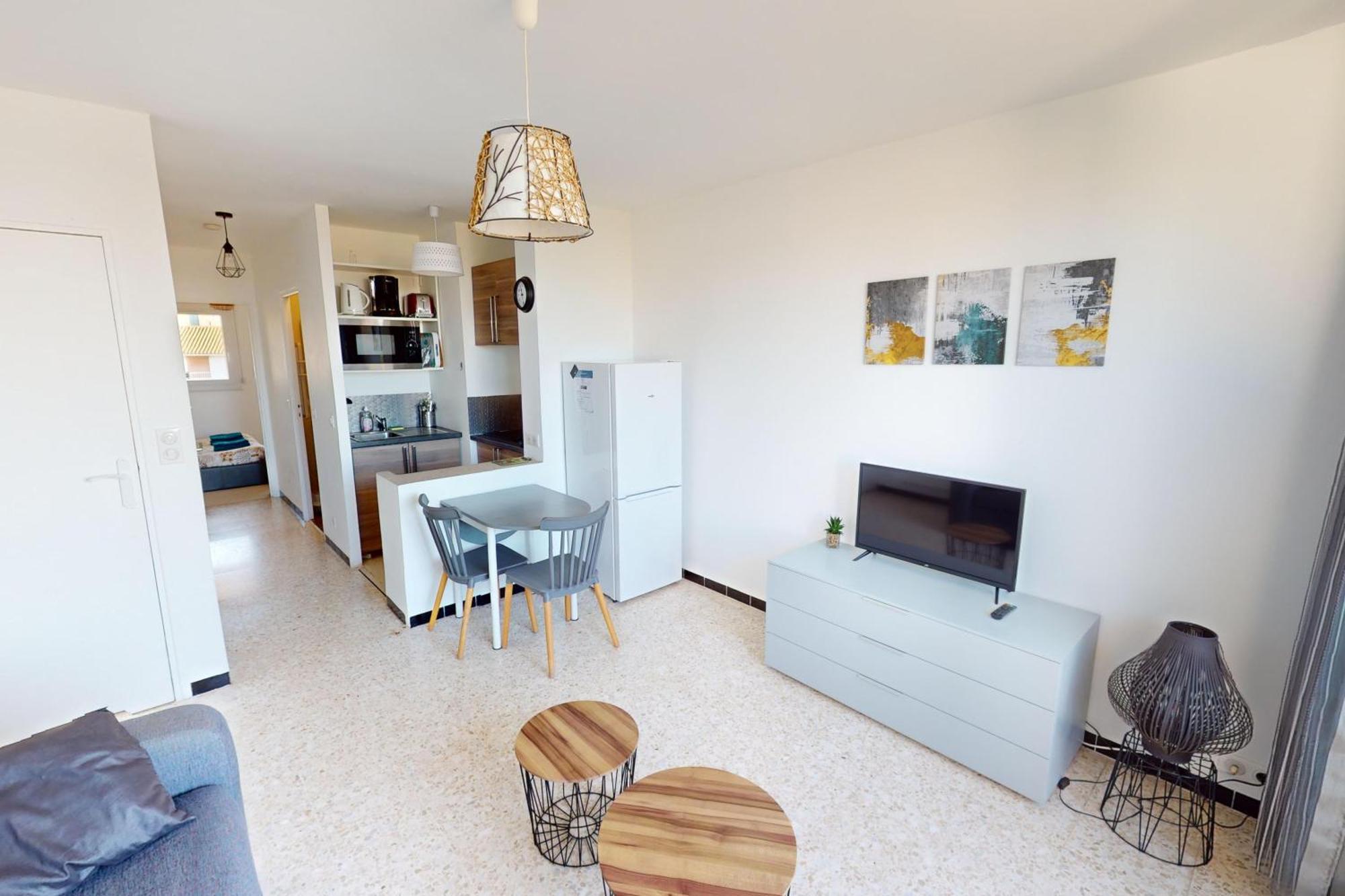 Appartement T2 Vue Plage Meze Proche Sete Екстер'єр фото