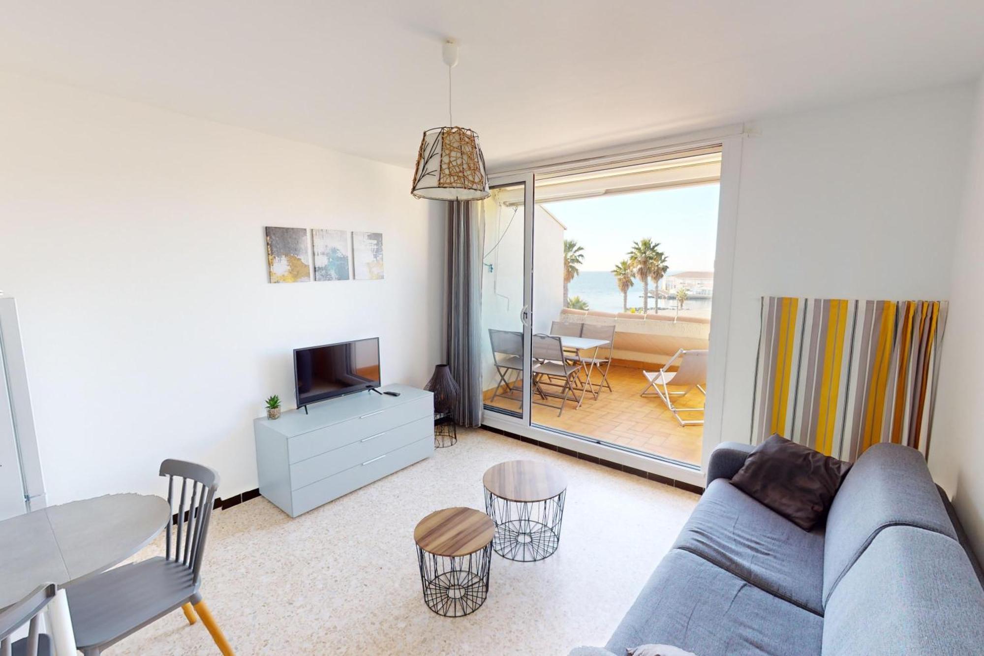 Appartement T2 Vue Plage Meze Proche Sete Екстер'єр фото