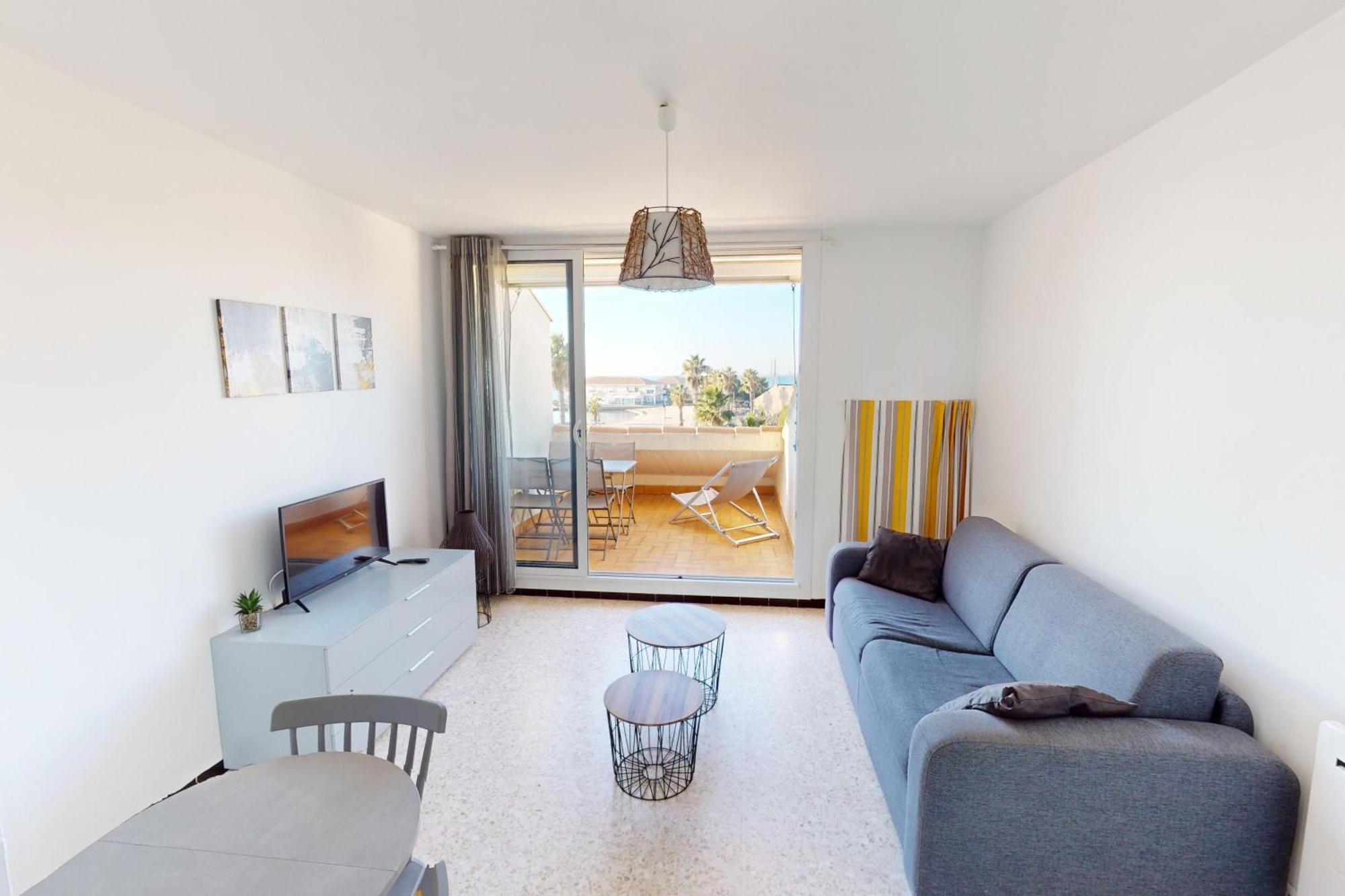 Appartement T2 Vue Plage Meze Proche Sete Екстер'єр фото